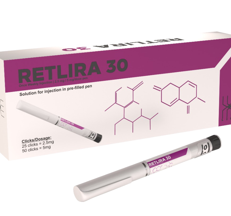 UPA RETLIRA RETATRUTIDE COMPOUND PEPTIDE PEN 30MG 3ML