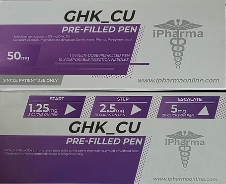 iPHARMA GHK-Cu COMPOUND PEPTIDE PEN 50MG 1.8ML