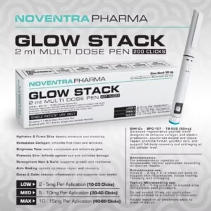 NOVENTRA GHK-Cu/BPC-157/TB-500 COMPOUND PEPTIDE PEN 50MG 2ML