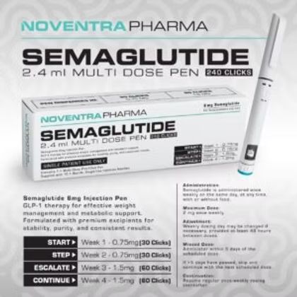 NOVENTRA SEMAGLUTIDE COMPOUND PEPTIDE PEN 6MG 2ML
